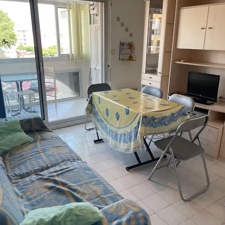 아파트 Amoureva Joli 2 Pieces Avec Piscine Climatise Et Proche De La Richelieu Cap D'agde 아그